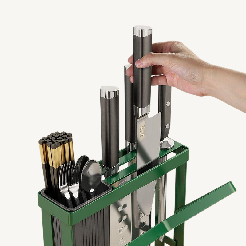 Convenient storage kitchen spatula holder household practical tools