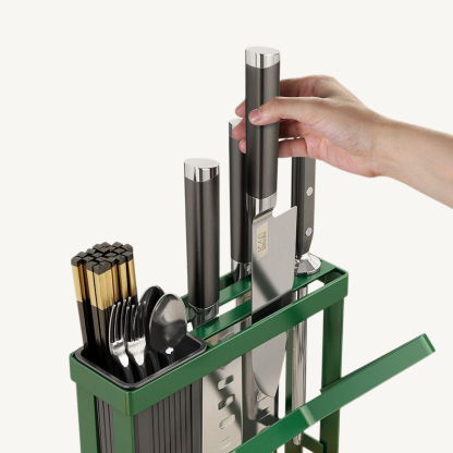 Convenient storage kitchen spatula holder household practical tools