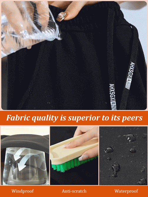 Six-proof unisex style fall and winter casual pants, Windproof, waterproof, oil-proof, scratch-resistant, anti-pilling, and anti-fading