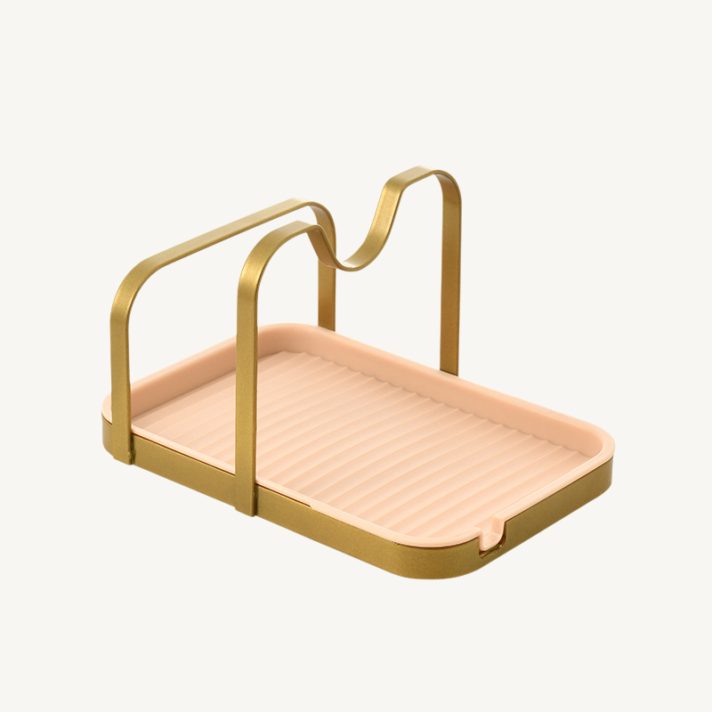 Punch-free pot lid rack