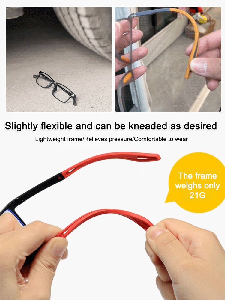 👑【Exclusive Patented Liquid Crystal Lens】Unlike ordinary blue light blocking glasses, no eye exam or prescription adjustment is needed. Instantly achieve high-definition vision, clear at both near and far distances, saving you expensive eye exams and gla