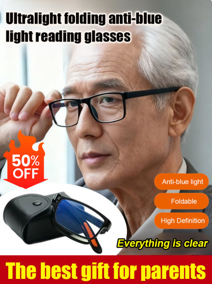 🌟[Highly recommended by ophthalmologists] 🔥Ultra-light folding reading glasses, no eye exam required ✨