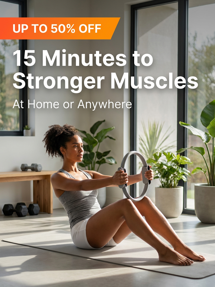 🏋️‍♀️[Three Days to Shape and Improve Body Shape] Pilates Fitness Circle