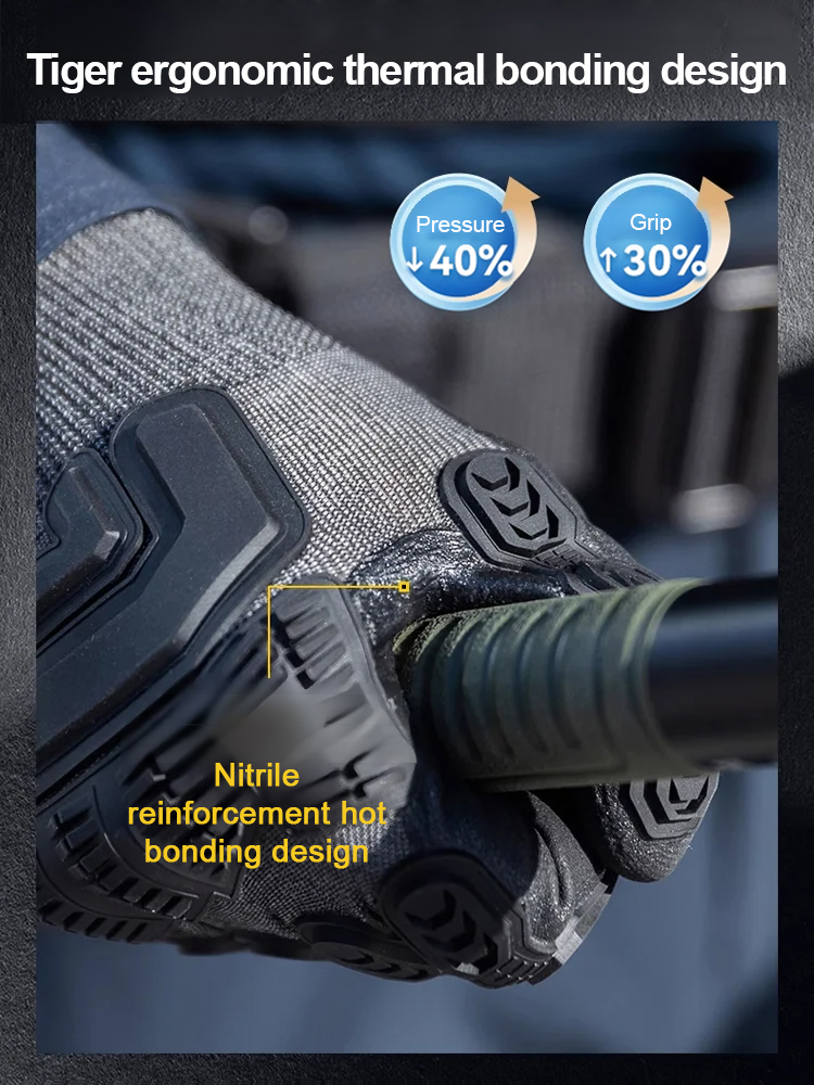 Iron Competition Mechanical Armor Pro Cut-Resistant Tactical Gloves