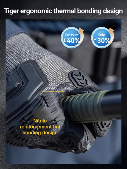 Iron Competition Mechanical Armor Pro Cut-Resistant Tactical Gloves