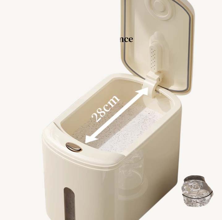 Foodgrade sealed rice box for storing rice