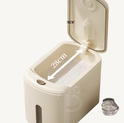 Foodgrade sealed rice box for storing rice