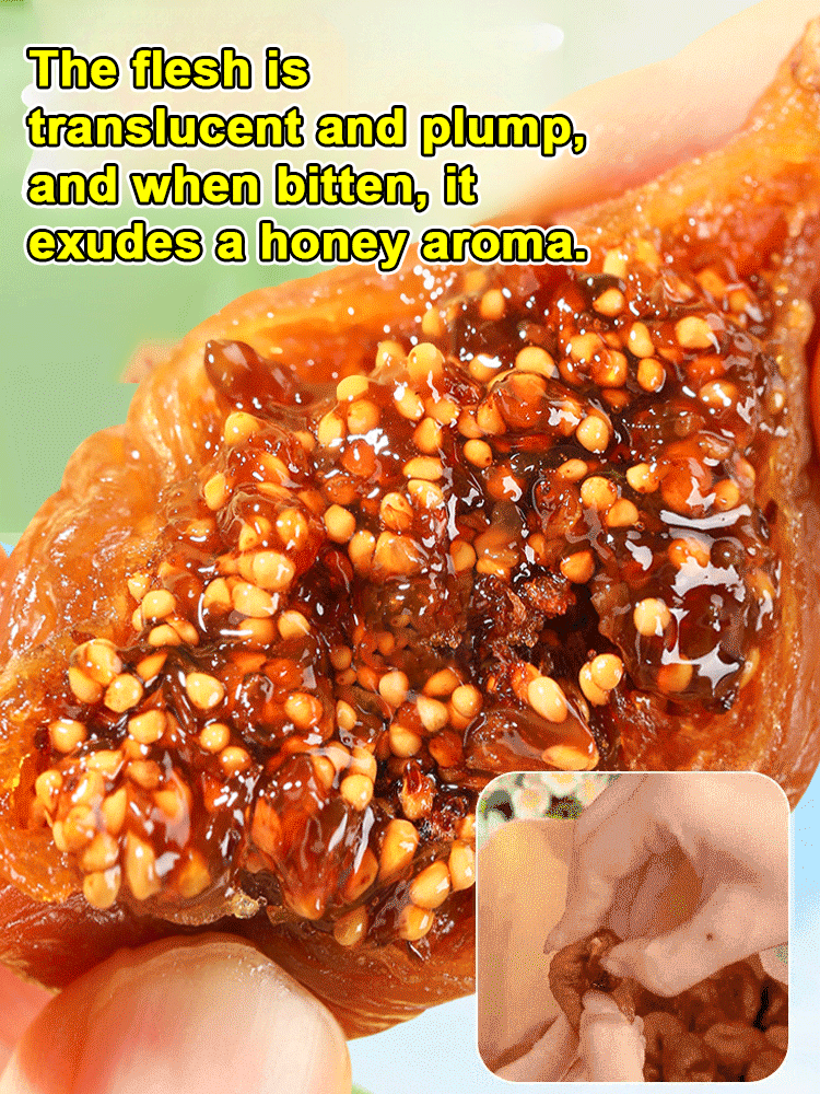 Three-steamed and three-dried figs，0 Add nutrition lock, natural sweet and delicious