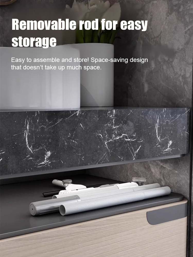 Universal extended window cleaner，say goodbye to back pain, safe and labor-saving