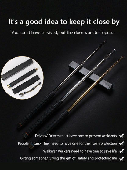 🪄Outdoor multifunctional telescopic trekking pole