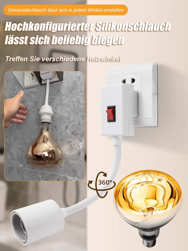 Universal-Lampensockel Badezimmer-Heizstrahler