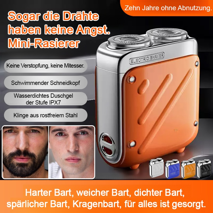 Rotations-Doppelring-Elektrorasierer 【Drei Jahre in Folge die Nr. 1 im Verkauf!】