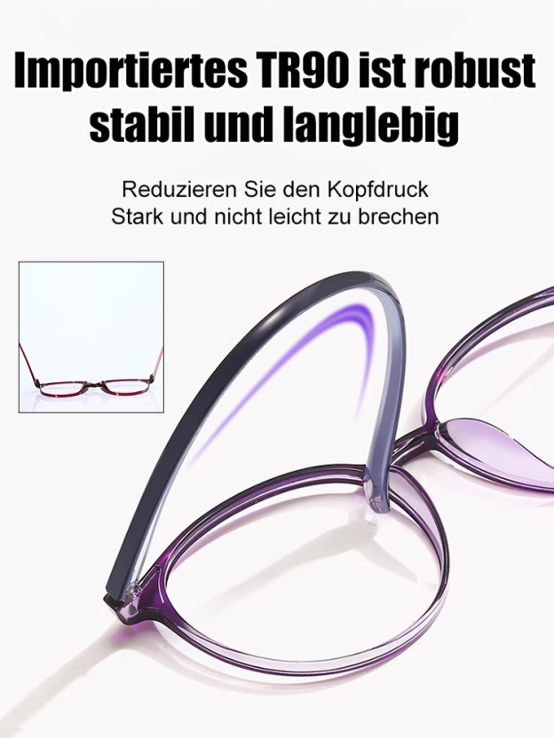 Faltbare tragbare Lesebrille
