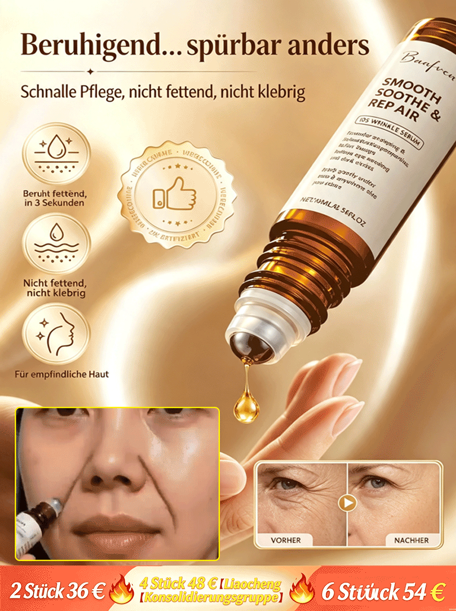 Ein Serum, das Falten im Gesichts- und Halsbereich sichtbar mildert und feine Linien wirksam reduziert – für beeindruckende Ergebnisse!