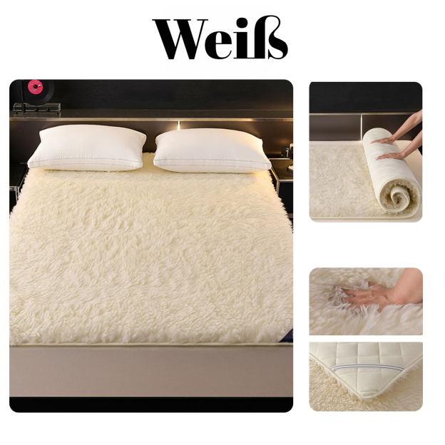 100% Australische reine Schafwolle AB doppelseitig verdickte Matratzenauflage