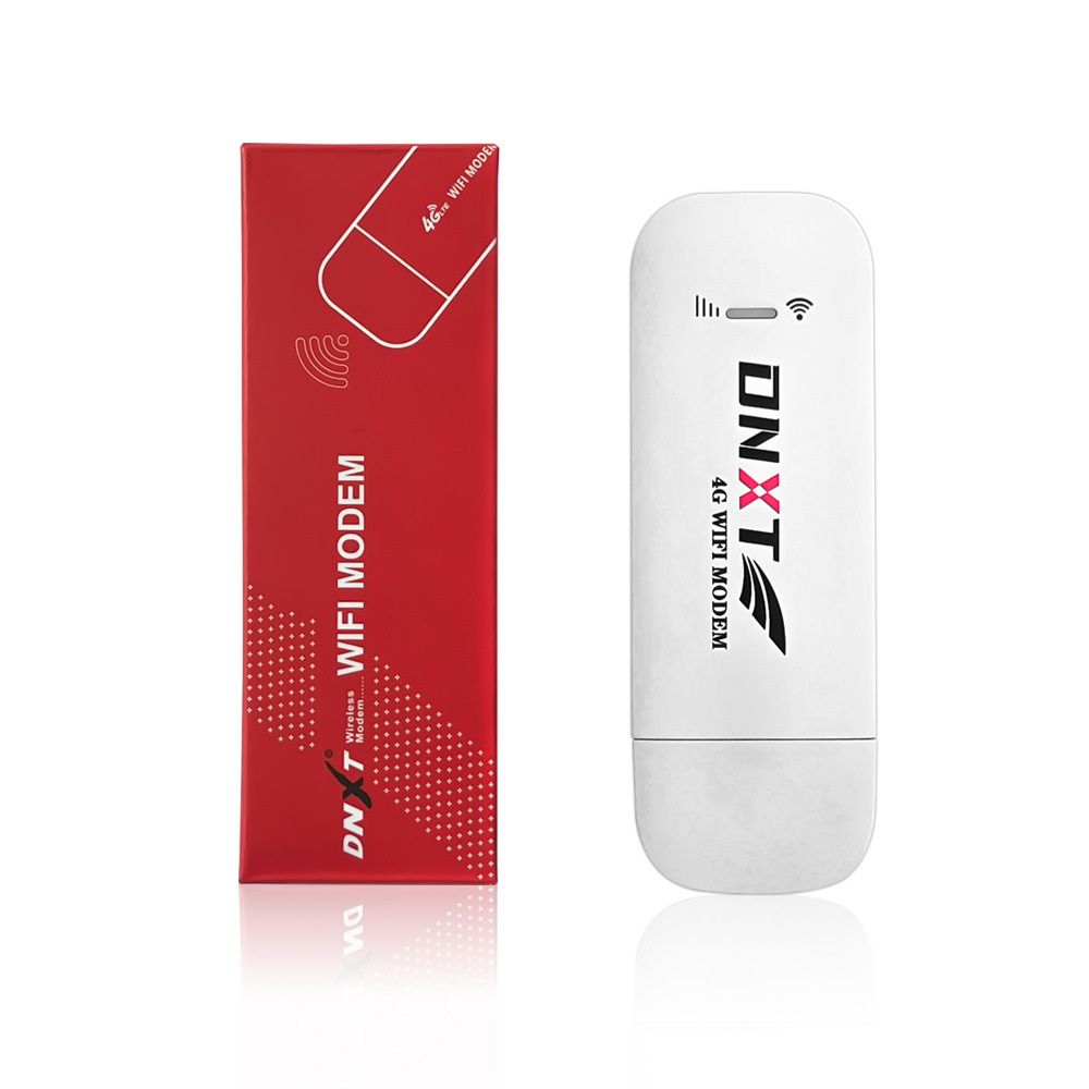 DNXT Tragbarer mobiler WLAN-Adapter【Rasante Geschwindigkeiten – dutzende Male schneller als herkömmliches Wi-Fi 4 – für Gaming, Live-Streaming und Arbeit ohne jegliche Latenz.】