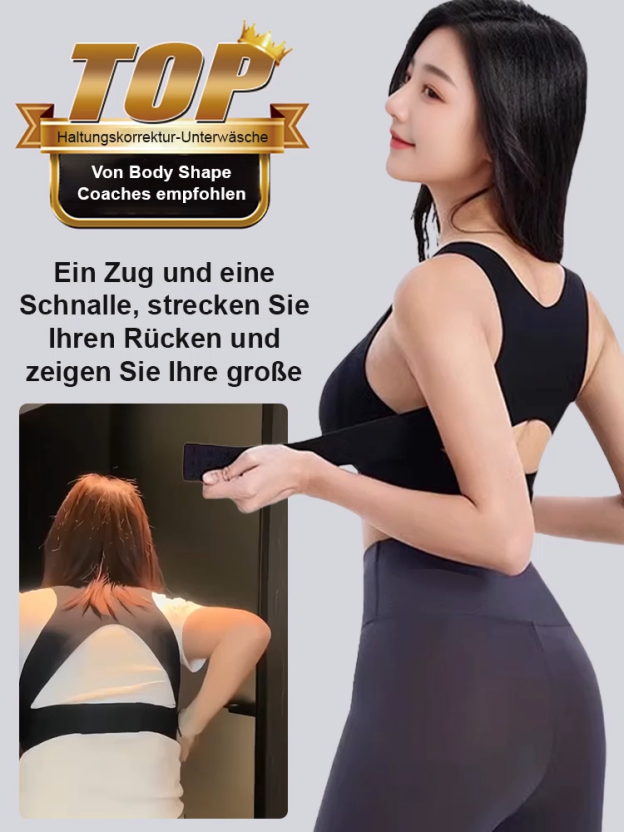 Push-up BH ohne Spuren zur Korrektur der Körperhaltung