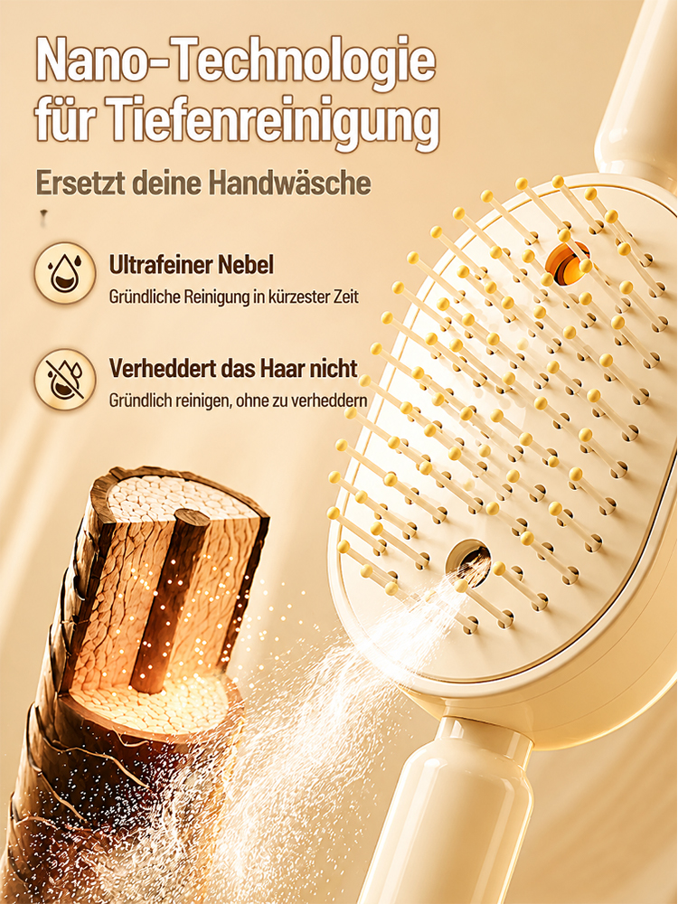 Ein multifunktionaler Haarpflegekamm mit ätherischen Ölen und Rotlichttherapie – für sofort glattes Haar, professionelle Kopfhautpflege, effektive Vorbeugung von Haarausfall und Förderung des Haarwachstums!