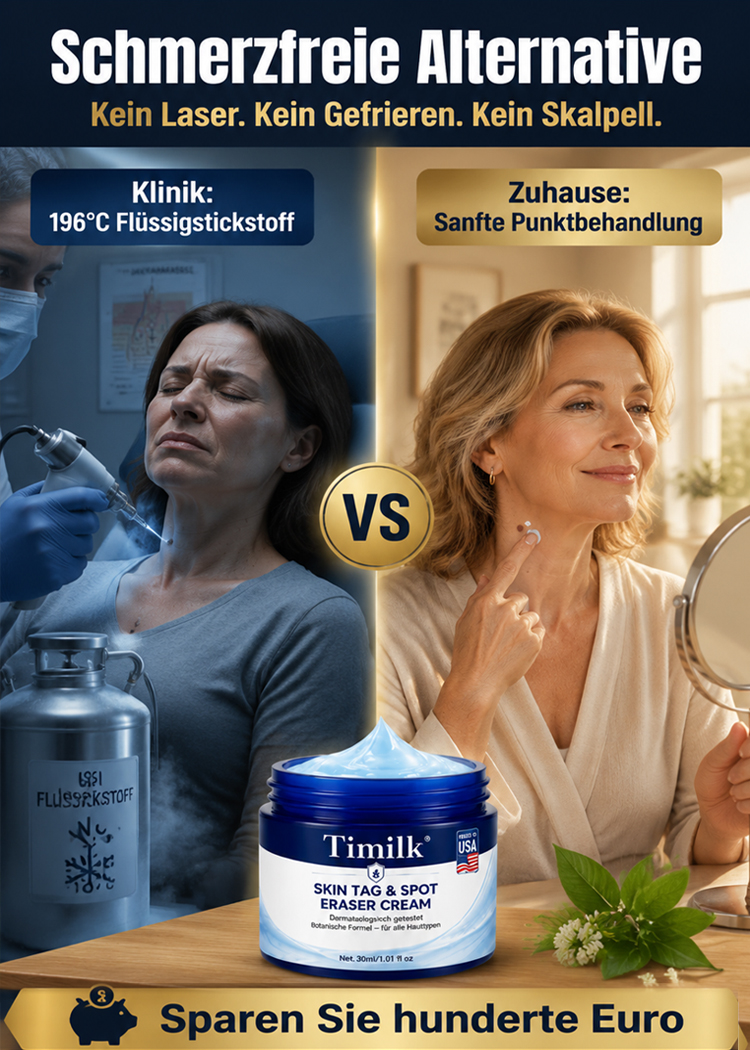 【Zeitlich begrenztes Angebot: 1 kaufen, 1 gratis dazu】Creme zur Entfernung von Warzen und Hautunreinheiten – sichtbare Ergebnisse in nur 7 Tagen! Hochwirksam für Männer und Frauen!