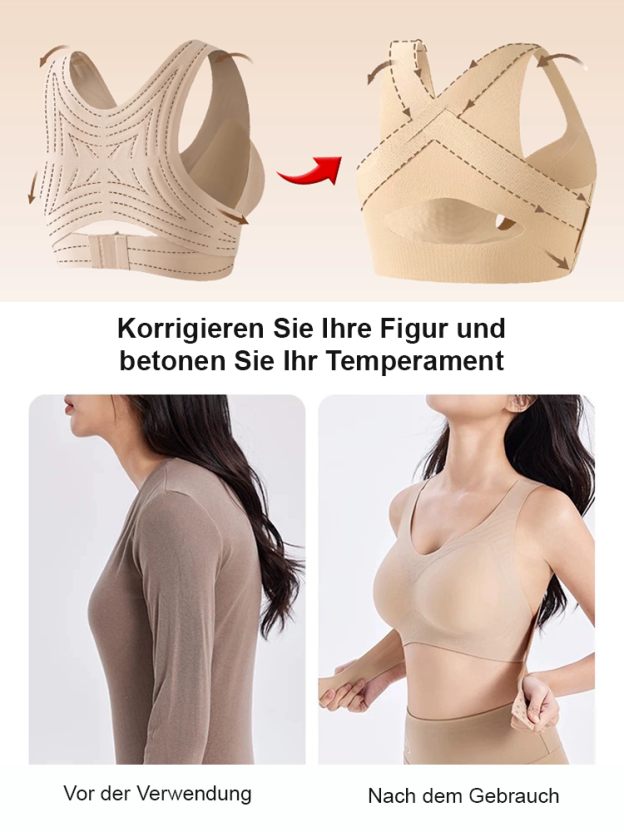 Push-up BH ohne Spuren zur Korrektur der Körperhaltung