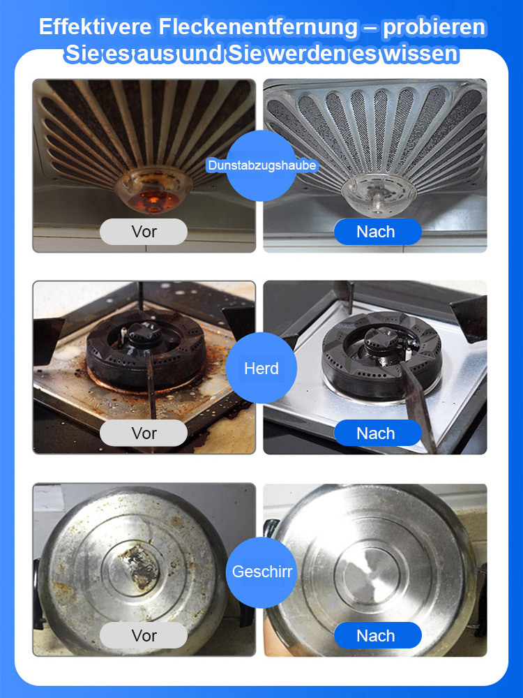 【Ein Sprühen und es ist weg】Upgrade-Version professionelle japanische Reinigung für starke Fettversc