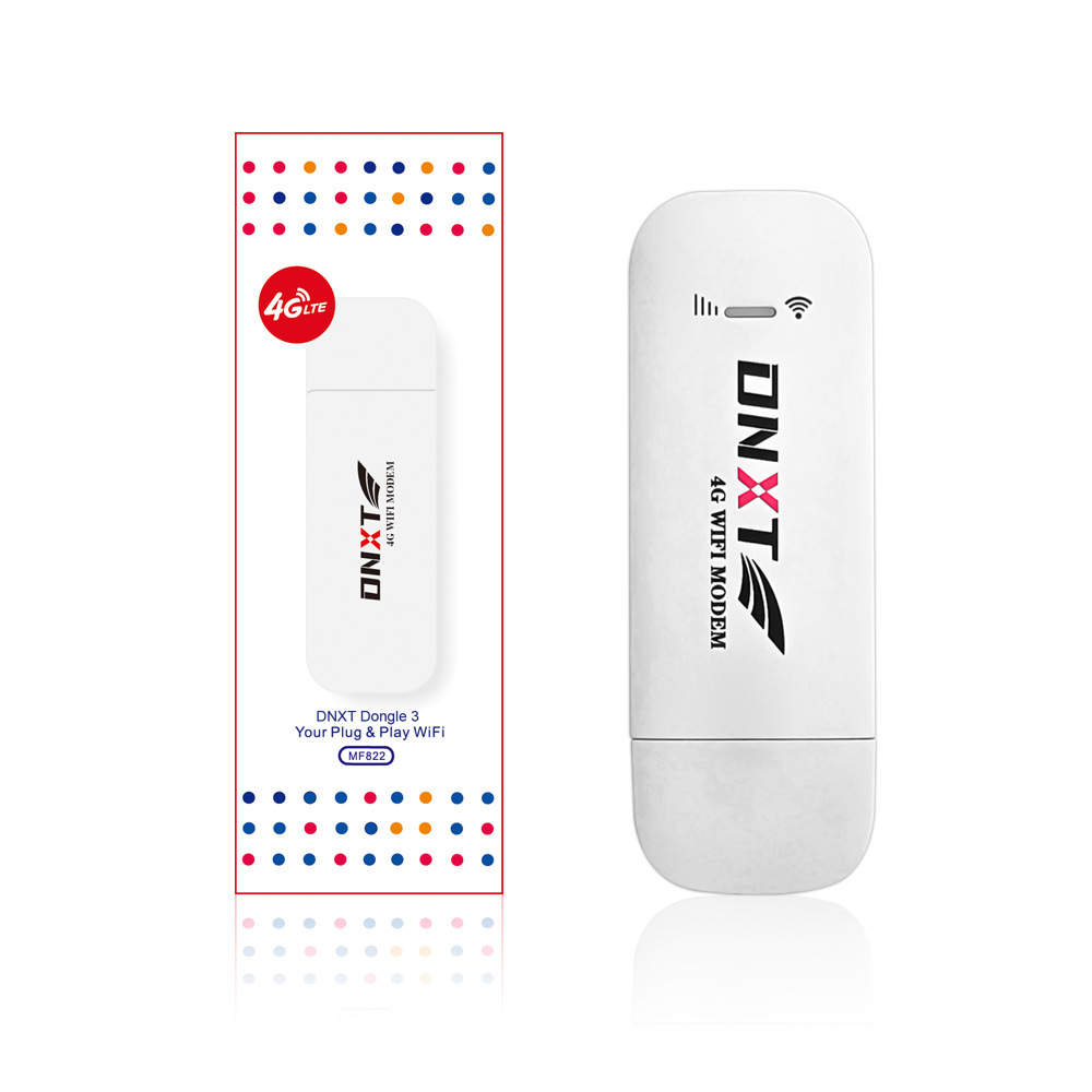 DNXT Tragbarer mobiler WLAN-Adapter【Rasante Geschwindigkeiten – dutzende Male schneller als herkömmliches Wi-Fi 4 – für Gaming, Live-Streaming und Arbeit ohne jegliche Latenz.】