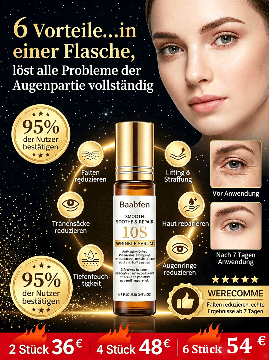 Ein Serum, das Falten im Gesichts- und Halsbereich sichtbar mildert und feine Linien wirksam reduziert – für beeindruckende Ergebnisse!