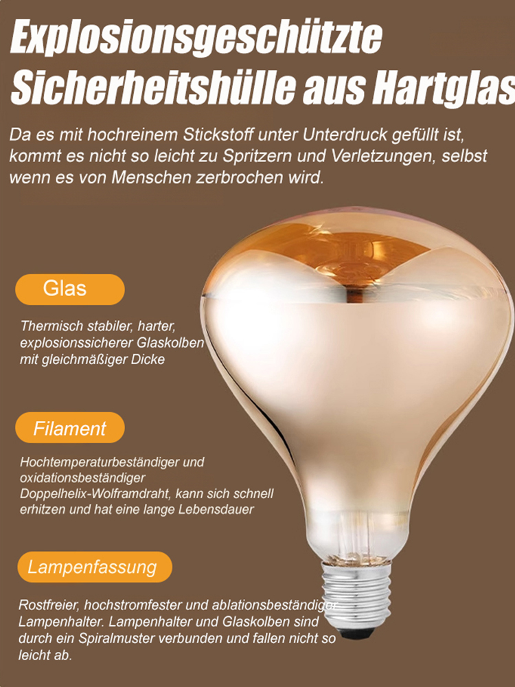 Universal-Lampensockel Badezimmer-Heizstrahler