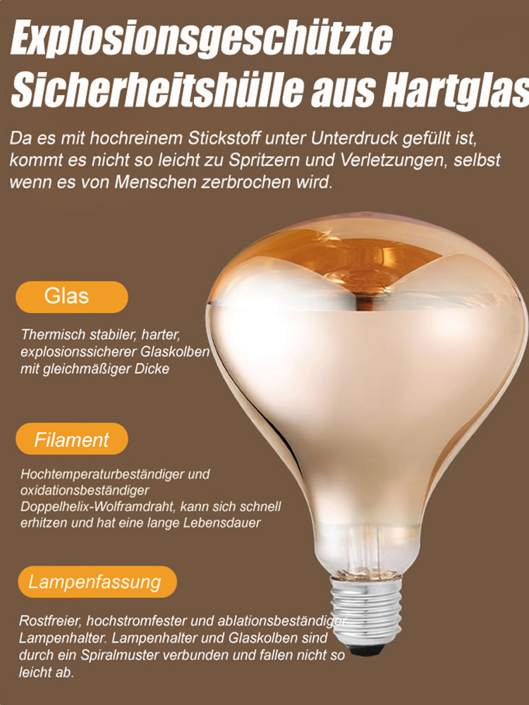 Universal-Lampensockel Badezimmer-Heizstrahler