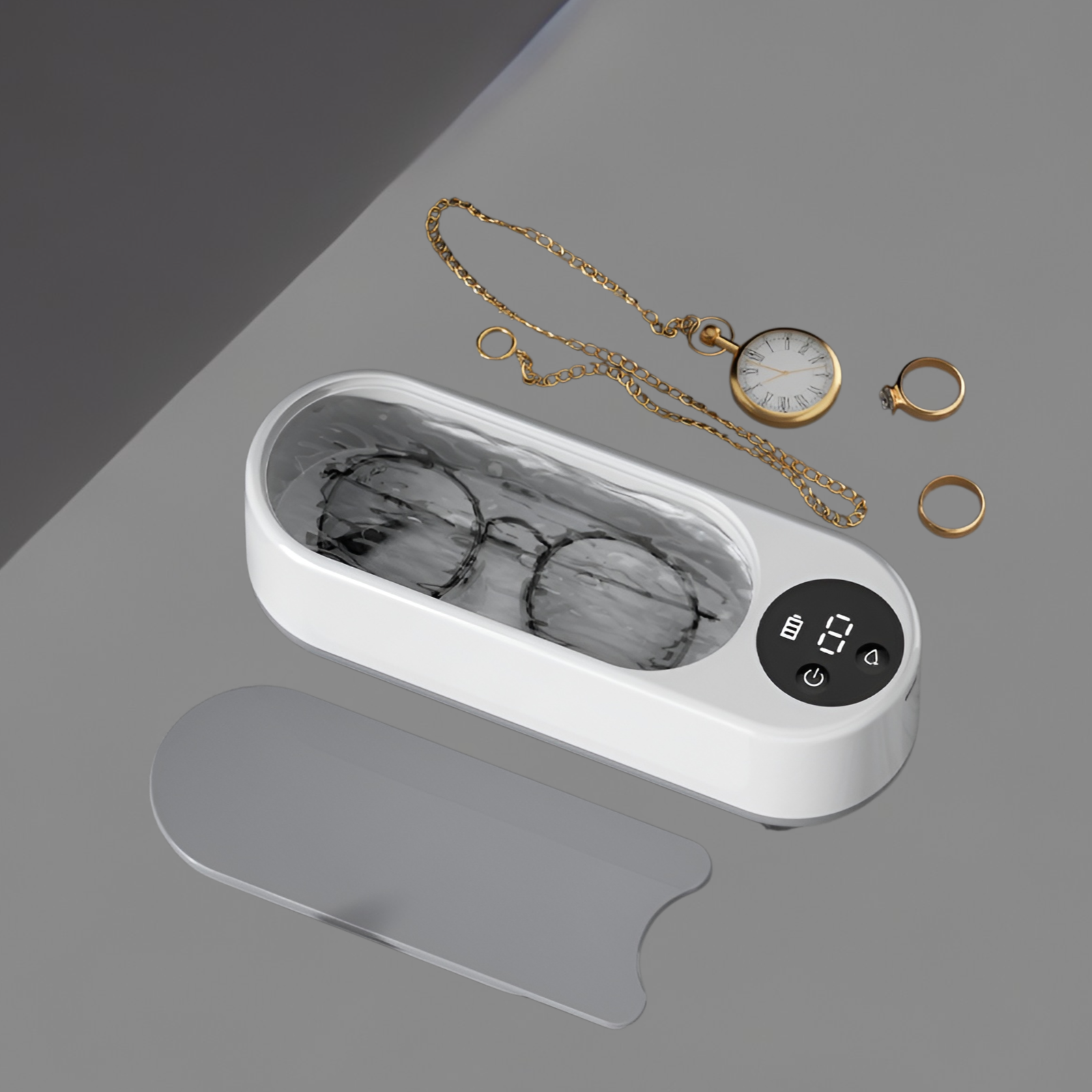 Compact Electric Makeup Brush Cleaner