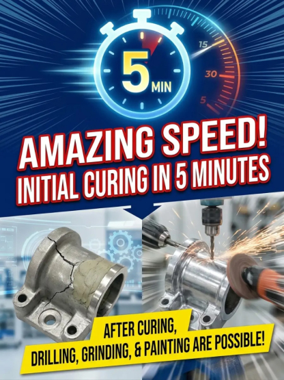 【Instead of welding】Strong fast-drying casting glue