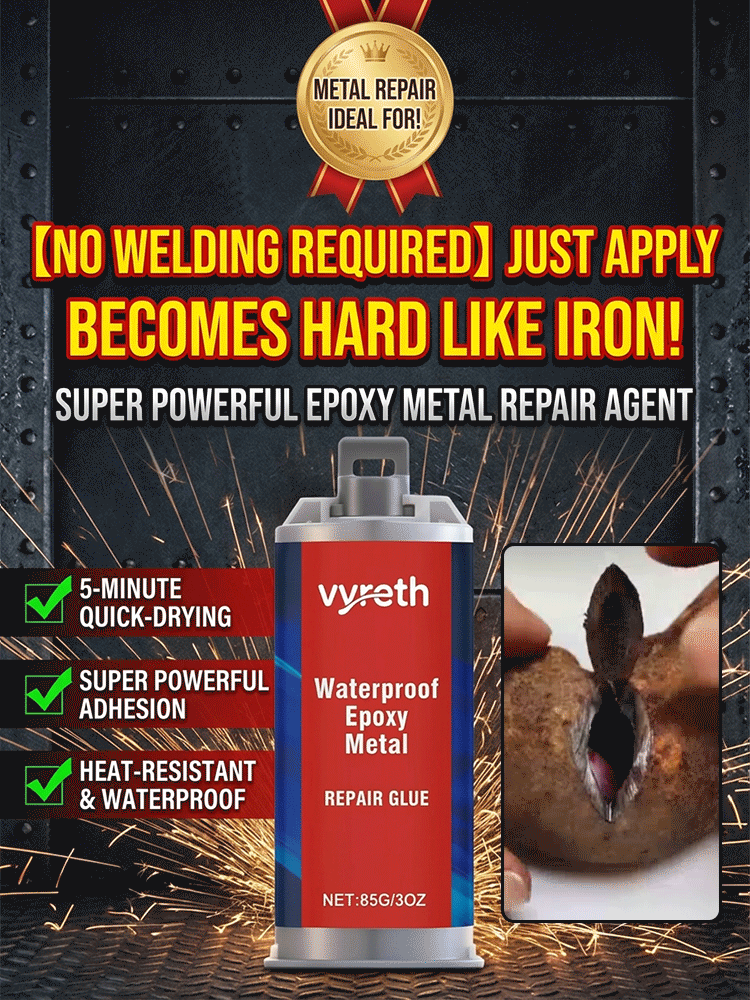【Instead of welding】Strong fast-drying casting glue
