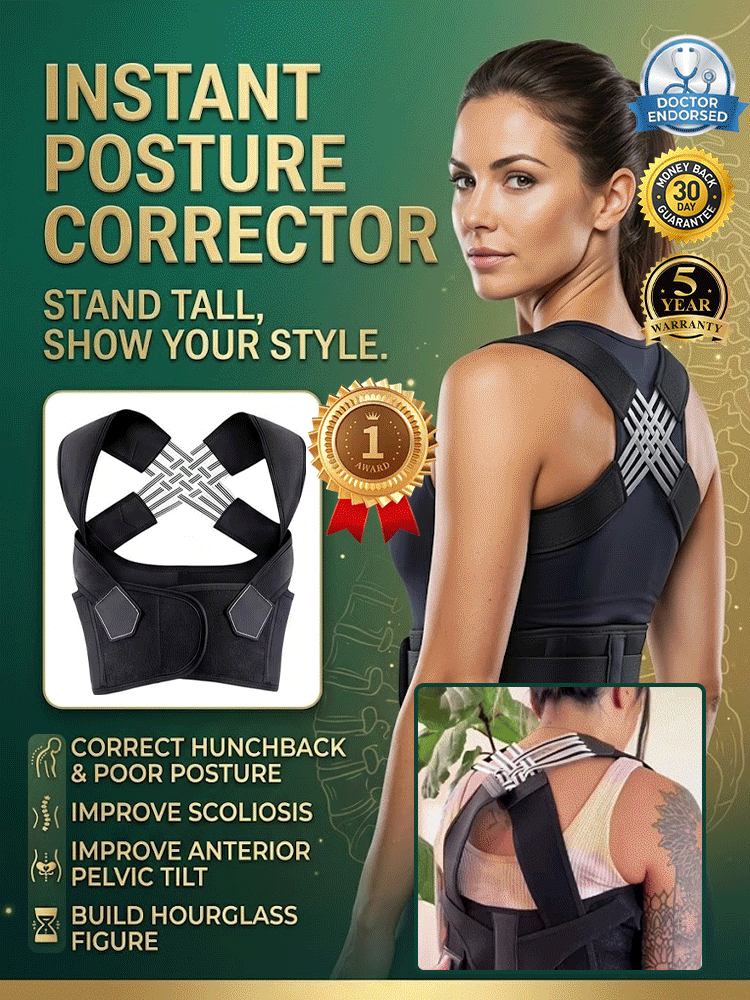 🔥 Posture Magic. 🧍 Instant Posture Corrector boosts your height instantly!