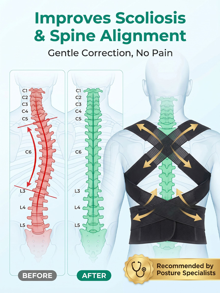🔥 Posture Magic. 🧍 Instant Posture Corrector boosts your height instantly!