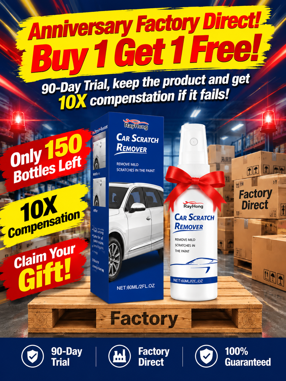 Car Scratch Repair and Care Spray