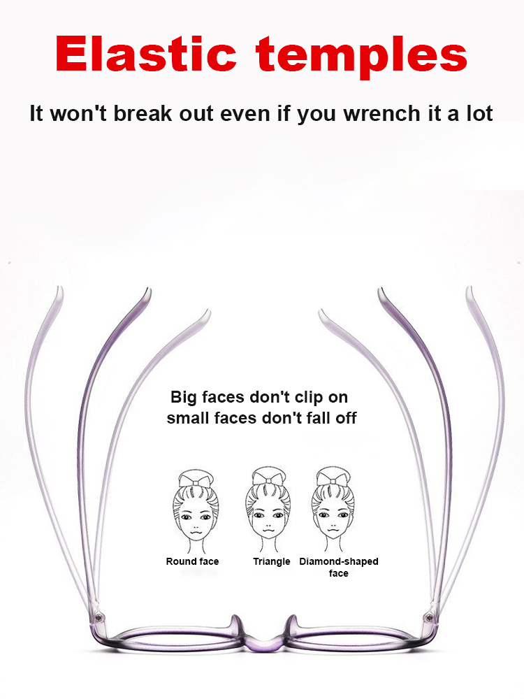 【No replacement needed for a lifetime】 Intelligent Zoom Reading Glasses✅️