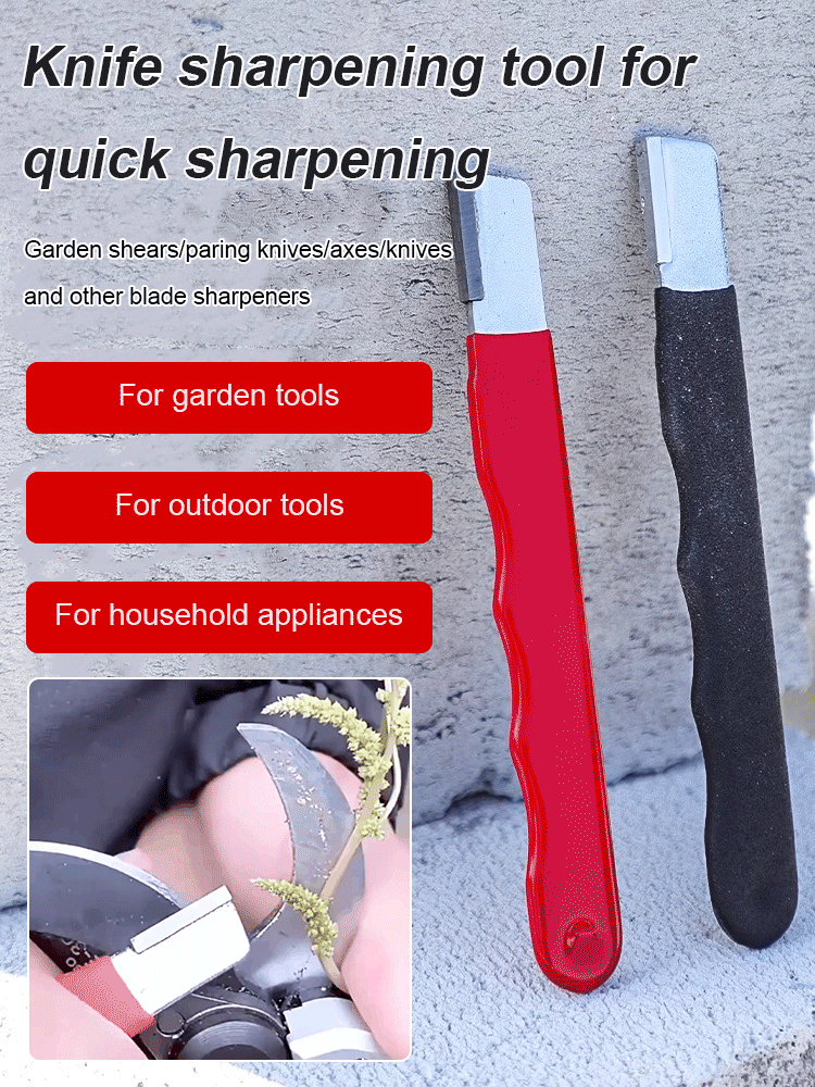 🔥【Saving Dull Knife】Portable titanium steel knife sharpener丨Suitable for any blade, the blade can cut iron like mud after use, and it is as sharp as new⚡