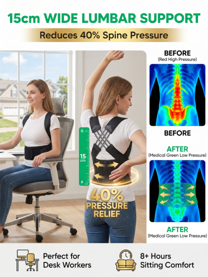 🔥 Posture Magic. 🧍 Instant Posture Corrector boosts your height instantly!