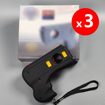 Portable and discreet ⚠️ Self-defense device + LED flashlight in one, easy to use without any training required ✅️