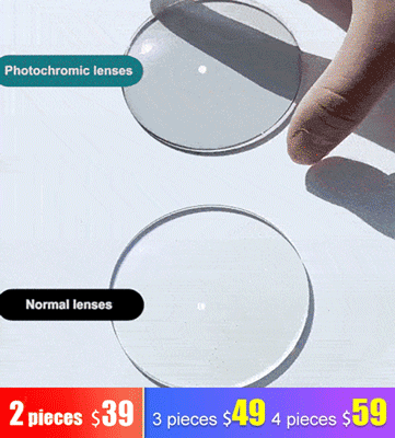 【German varifocal technology】Auto-Focus Blue Light Blocking Reading Glasses with Photochromic Lenses👓