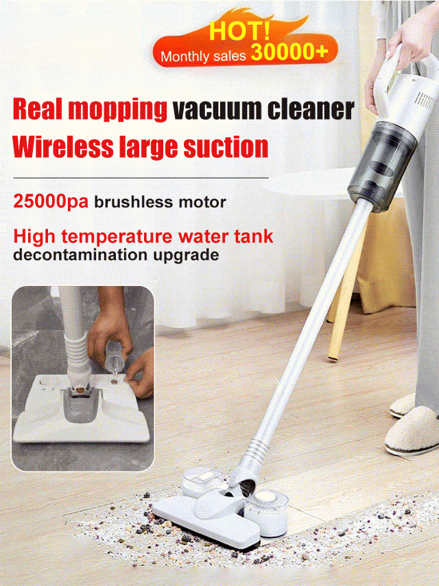 【Cordless Anti-mite Vacuum Cleaner⚡️】Eliminates all mites! 99.9% of mites are eliminated 🐛✨ Powerful suction for deep cleaning 🧹 Even sofas can be cleaned.