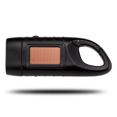 【Never-ending power】Multi-function, high-intensity flashlight | Powered by solar power, hand crank, or charging⚡