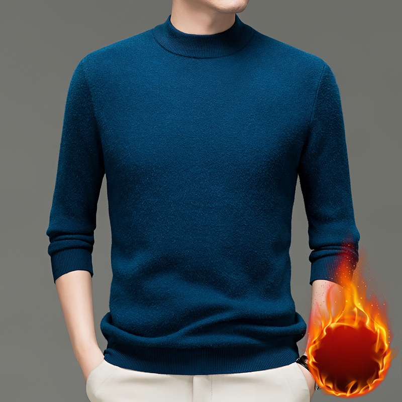 50% OFF🔥Fleece-lined and thickened turtleneck sweater❄️Ultimate Warmth. Wool & Mulberry Silk, Anti-Static, Machine Washable 