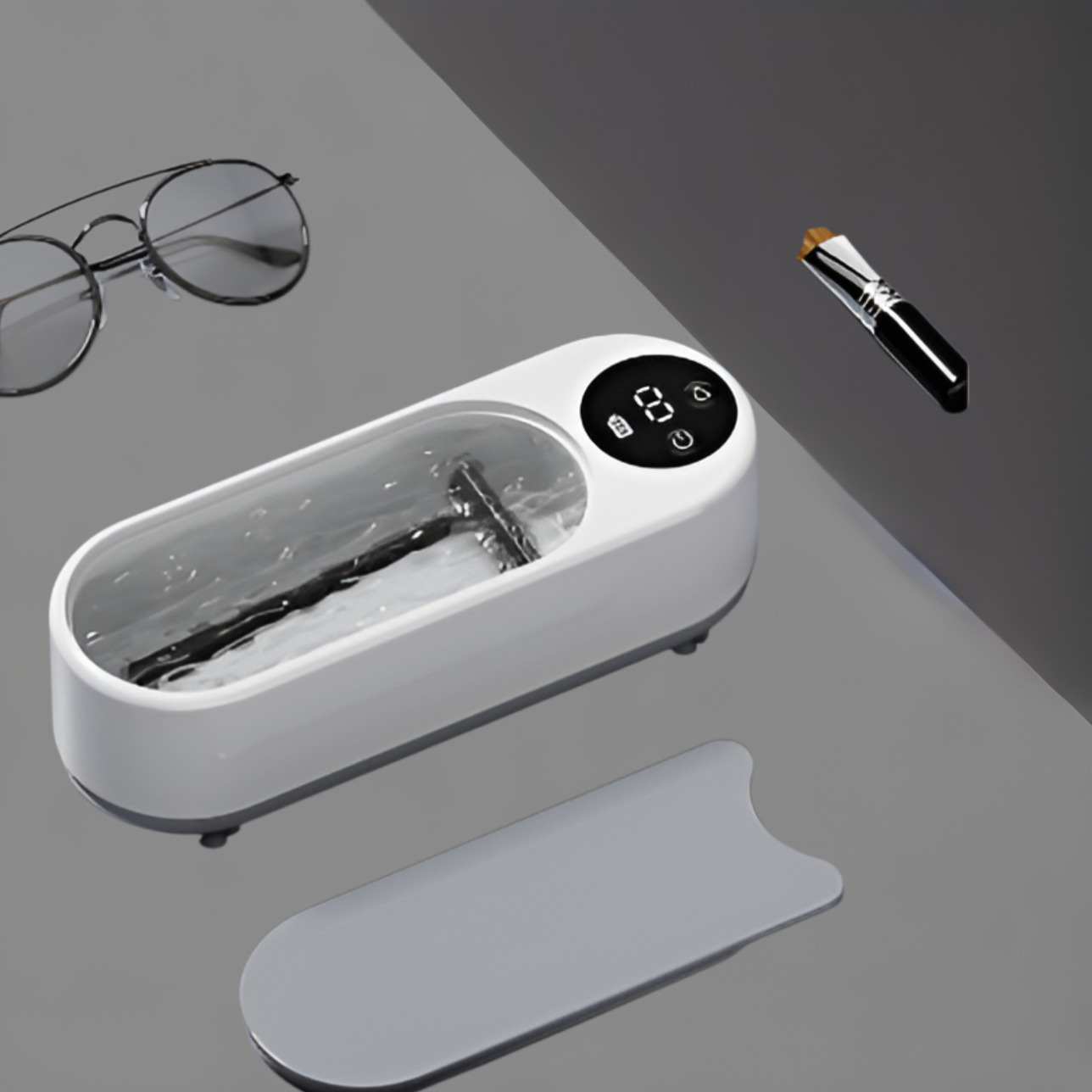 Compact Electric Makeup Brush Cleaner