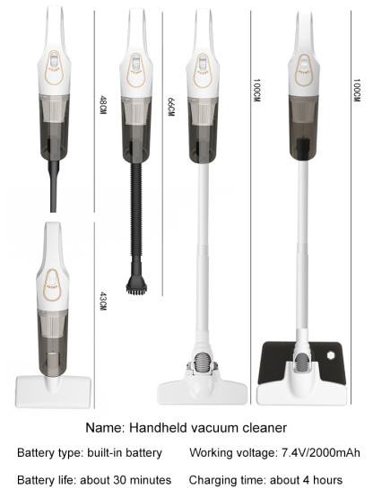 【Cordless Anti-mite Vacuum Cleaner⚡️】Eliminates all mites! 99.9% of mites are eliminated 🐛✨ Powerful suction for deep cleaning 🧹 Even sofas can be cleaned.