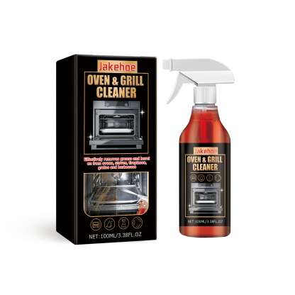 【Clean instantly with just one spray💧】Oven and grill cleaner