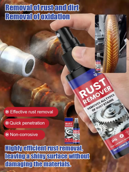 Rust removal spray