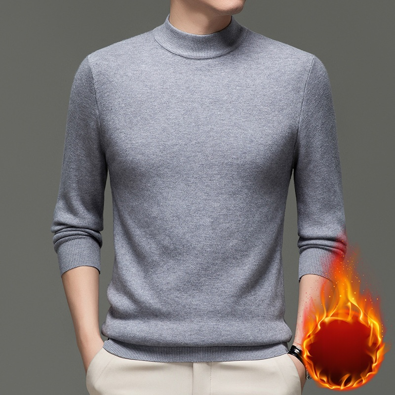 50% OFF🔥Fleece-lined and thickened turtleneck sweater❄️Ultimate Warmth. Wool & Mulberry Silk, Anti-Static, Machine Washable 