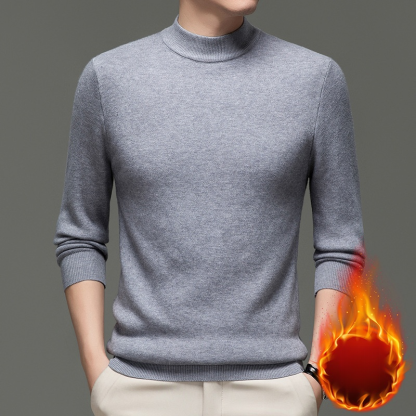 50% OFF🔥Fleece-lined and thickened turtleneck sweater❄️Ultimate Warmth. Wool & Mulberry Silk, Anti-Static, Machine Washable 