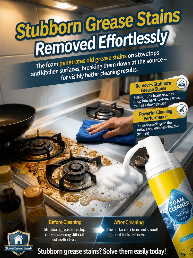 ✨No scrubbing required, dissolves all stains in 60 seconds!✨Highly concentrated multi-purpose cleaner